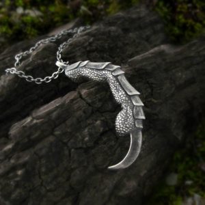 Single Raven Claw Necklace