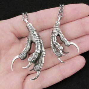 Raven Claw Matching Couples Necklace Set