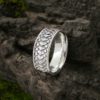 Dragon scale ring nontraditional engagement rings