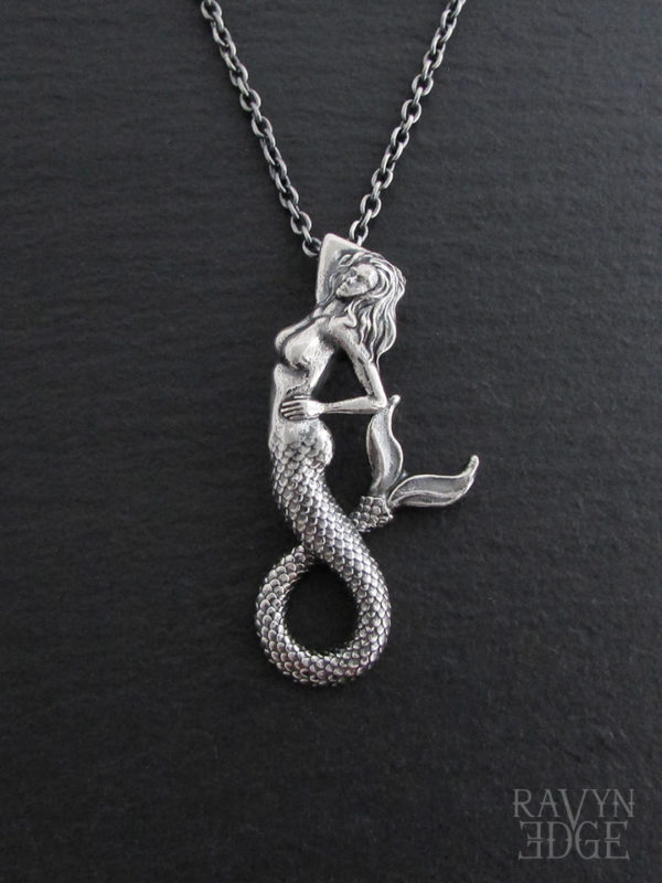 Mermaid jewelry pendant