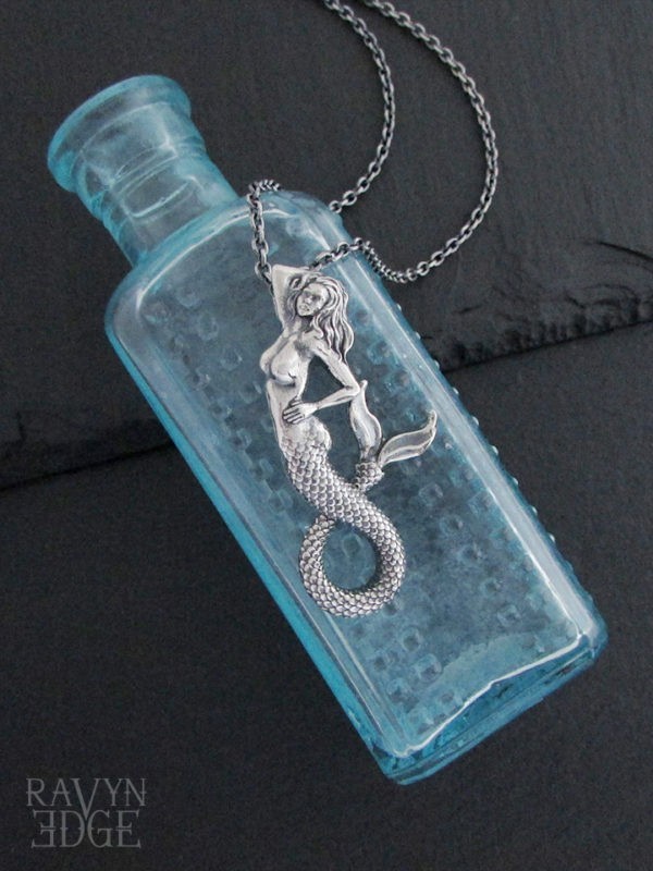 Mermaid fine jewelry necklace