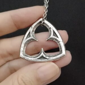 Trefoil Gothic Window Necklace – Large