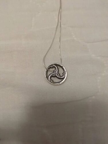 Small Triskelion Window Necklace photo review